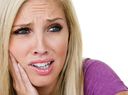 Woman Experience Tooth Pain